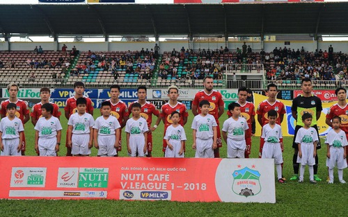 Video clip highlight bàn thắng Nam Định 0-2 HAGL: Minh Vương và Công Phượng lập công