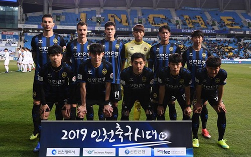 Lịch thi đấu vòng 9 K League. Lịch thi đấu Incheon United