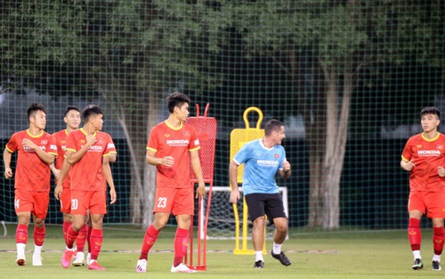 HLV Park Hang Seo hài lòng với cầu thủ U23 Việt Nam