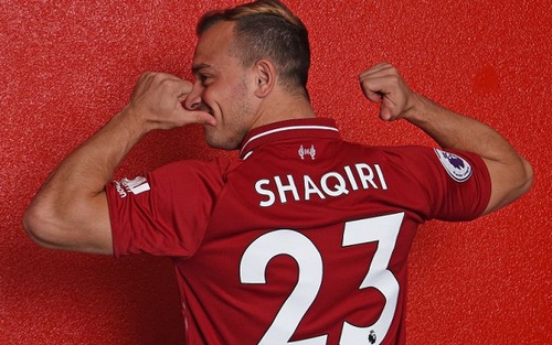 HLV Klopp 'không cần suy nghĩ' khi quyết định mua Shaqiri về Liverpool