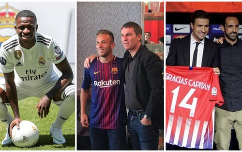Chuyển nhượng La Liga: Barcelona, Real Madrid, Atletico Madrid