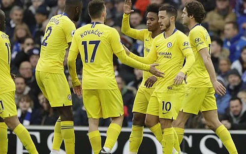 Video clip bàn thắng Brighton 1-2 Chelsea: Hazard tỏa sáng