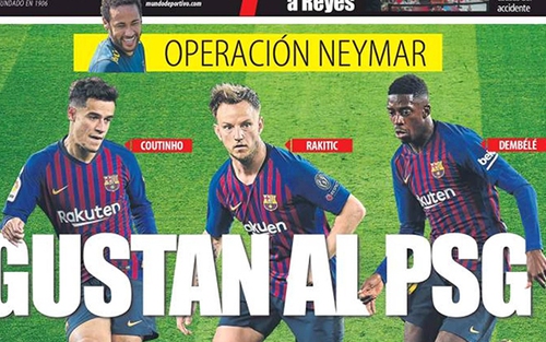 Barca mua lại Neymar, đẩy Coutinho, Dembele và Rakitic tới PSG