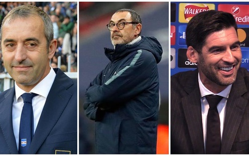 Serie A biến động: Juventus, Roma, Milan ráo riết tìm HLV mới