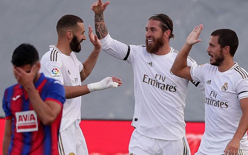 Bóng đá hôm nay 15/6: Real thắng dễ Eibar. Solskjaer nói về tương lai của Sanchez