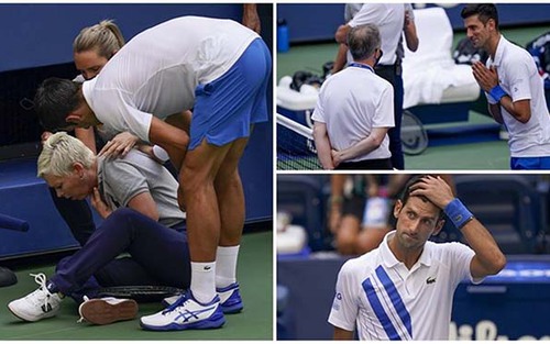 Cộng đồng mạng phản ứng dữ dội khi Djokovic bị loại khỏi US Open