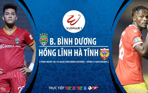 Soi kèo nhà cái. Bình Dương vs Hà Tĩnh. Trực tiếp bóng đá Việt Nam 2020