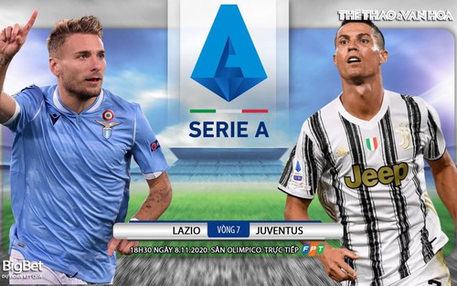 Soi kèo nhà cái Lazio vs Juventus. Vòng 7 Serie A. Trực tiếp Truyền hình FPT