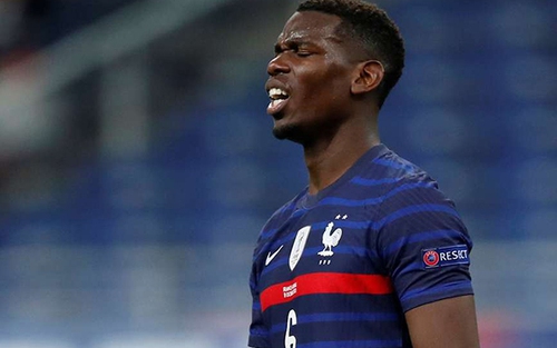 Pogba bị chỉ trích vì phòng ngự hời hợt trong trận thua của Pháp trước Phần Lan