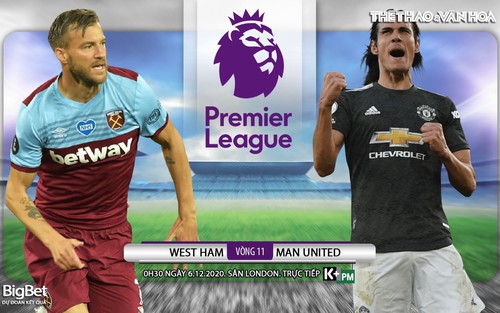 Soi kèo nhà cái West Ham vs MU. Vòng 11 giải Ngoại hạng Anh