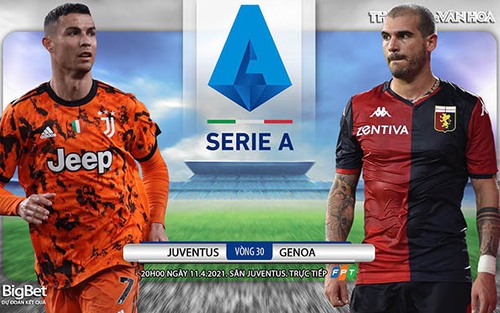 Soi kèo nhà cái Juventus vs Genoa. FPT trực tiếp bóng đá Italia Serie A
