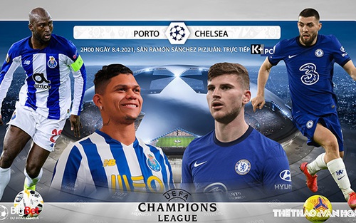 Kèo nhà cái Porto vs Chelsea. Lượt đi Tứ kết Cúp C1 Champions League