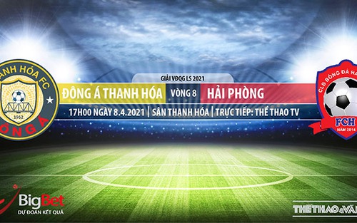 Soi kèo nhà cái Thanh Hóa vs Hải Phòng. BĐTV trực tiếp bóng đá Việt Nam