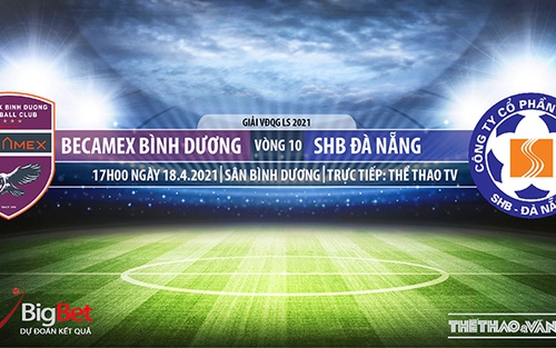 Soi kèo nhà cái Bình Dương vs Đà Nẵng. TTTV trực tiếp vòng 10 V-League 2021