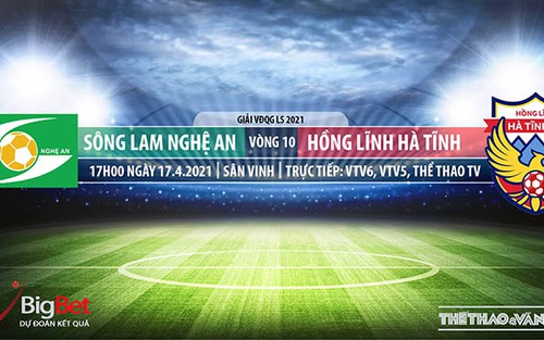 Soi kèo nhà cái SLNA vs Hà Tĩnh. VTV6, TTTV trực tiếp bóng đá Việt Nam