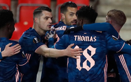 Slavia Praha 0-4 Arsenal (1-5 chung cuộc): Pháo thủ khẳng định tư cách ứng viên vô địch