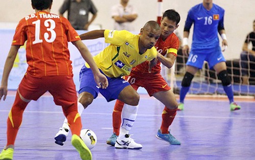KẾT QUẢ futsal Việt Nam 1-9 Brazil, Futsal World Cup 2021 hôm nay