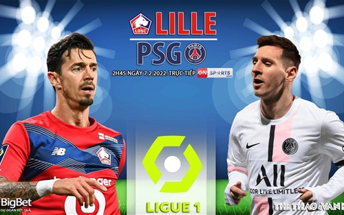 Soi kèo nhà cái Lille vs PSG. On Sports trực tiếp bóng đá Ligue 1