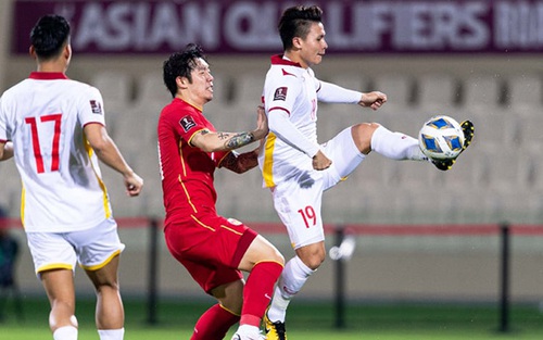 Đội hình xuất phát Việt Nam vs Trung Quốc: Tuấn Hải đá cặp Tiến Linh, Công Phượng dự bị