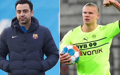 Barcelona: Xavi sang tận Đức để mời Haaland về Barca