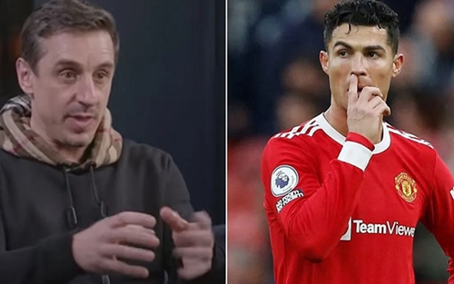 Gary Neville: ‘Ronaldo không thể lọt vào đội hình Man City’