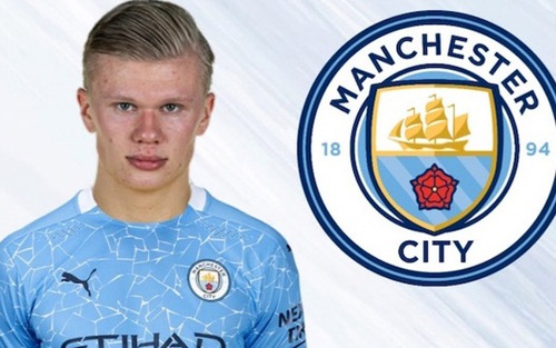 Man City sắp có chữ ký của Erling Haaland