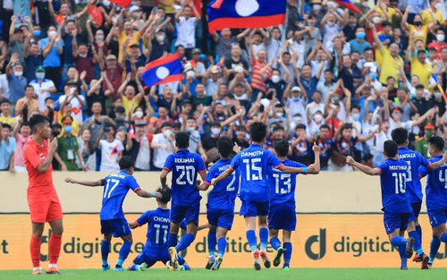 KẾT QUẢ bóng đá U23 Lào 1-4 U23 Campuchia, SEA Games 31 hôm nay