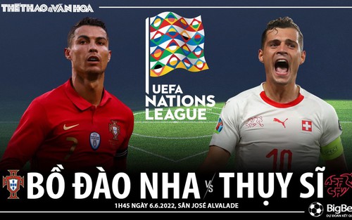 Soi kèo nhà cái Bồ Đào Nha vs Thụy Sĩ. Nhận định, dự đoán bóng đá Nations League (1h45, 6/6)