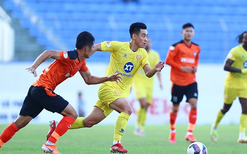 Đà Nẵng 1-0 Nam Định: Đình Duy lập công, Đà Nẵng tạm vươn lên vị trí thứ hai