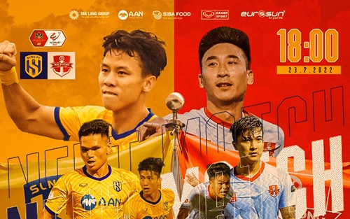VIDEO TRỰC TIẾP SLNA vs Hải Phòng - Xem VTV6 trực tiếp bóng đá V-League 2022 (18h00, 23/7)