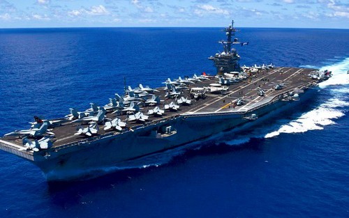 Tàu USS Michigan tập trận với tàu USS Carl Vinson, Bắc Kinh sẽ làm gì?