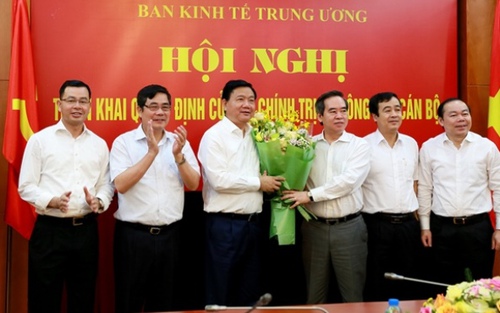 Ông Đinh La Thăng nhận nhiệm vụ Phó Trưởng Ban Kinh tế Trung ương