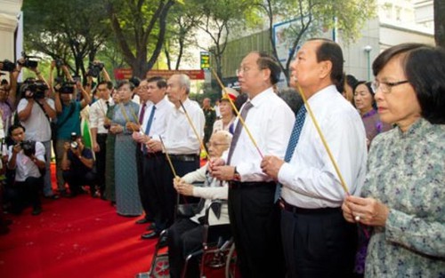 Khánh thành Đài Tưởng niệm 'Biệt động Thành đánh Đài Phát thanh Sài Gòn năm 1968'