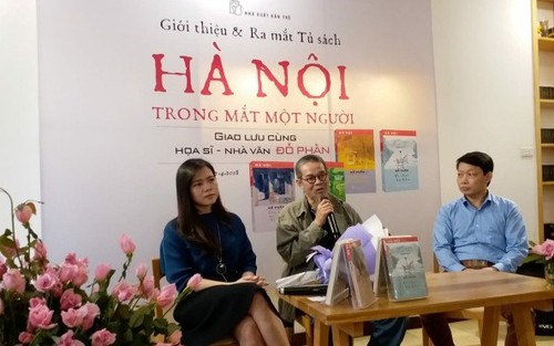 Ra mắt tủ sách về Hà Nội: Từ Hà Nội trong mắt Đỗ Phấn…