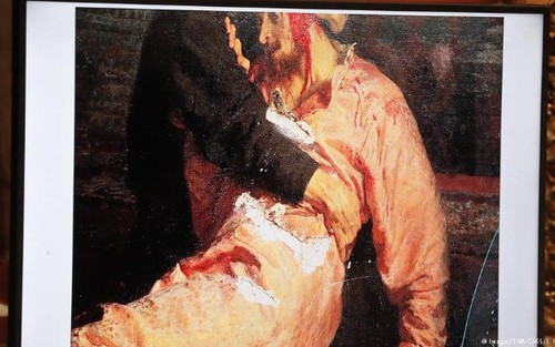 Bức tranh 'Ivan the Terrible' bị tấn công: Khó như bảo vệ kiệt tác mỹ thuật