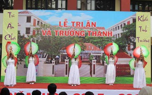 Từ lễ tri ân và trưởng thành...