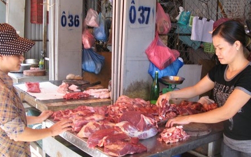Giá thịt lợn tăng mạnh