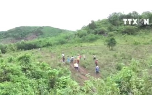 VIDEO: Phong tỏa hiện trường điều tra vụ rơi máy bay Su-22 làm 2 phi công thiệt mạng