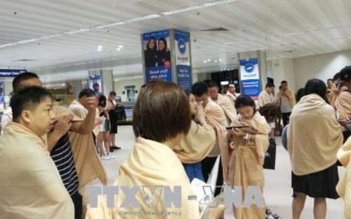 Máy bay Trung Quốc trượt khỏi đường băng tại Philippines