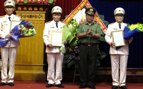 Bộ Công an bổ nhiệm 3 Phó Giám đốc Công an Hải Phòng