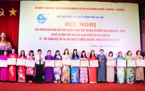 Hà Nội tôn vinh phụ nữ Thủ đô tài năng, sáng tạo năm 2018