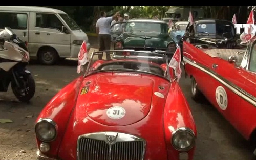 Lễ hội diễu hành xe cổ ở thủ đô La Habana, Cuba