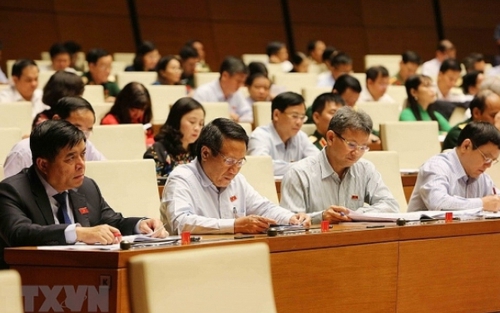 Kỳ họp thứ 6, Quốc hội khóa XIV: Thảo luận hai dự án Luật