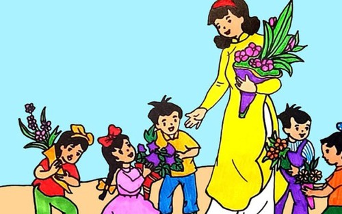 Nhân ngày nhà giáo Việt Nam 20/11: Bài học đầu tiên