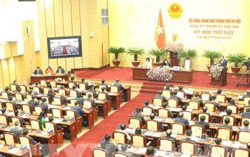 Lấy phiếu tín nhiệm đối với các chức danh do HĐND thành phố Hà Nội bầu
