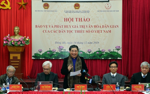 Cần hướng tiếp cận mới trong bảo tồn văn hoá các dân tộc