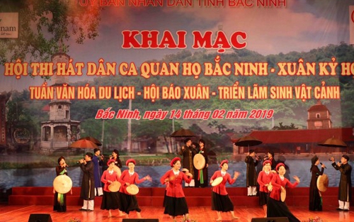 Bắc Ninh công bố và trao Bằng công nhận 44 làng Quan họ gốc