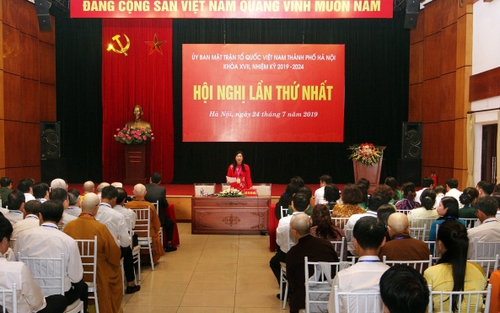 Mặt trận Tổ quốc thành phố Hà Nội khẳng định vị trí, vai trò trong đời sống chính trị, kinh tế, xã hội Thủ đô