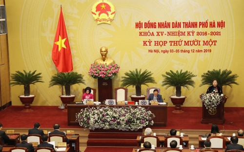 HĐND thành phố Hà Nội phê duyệt chủ trương đầu tư 10 dự án sử dụng vốn đầu tư công