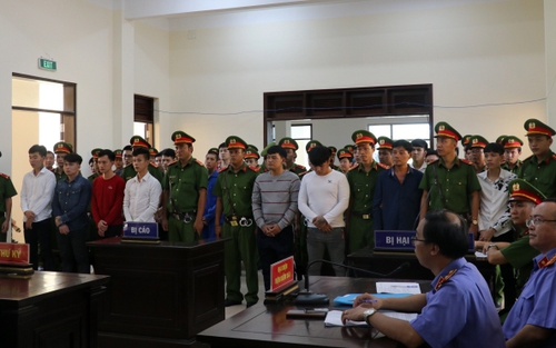 Tuyên án vụ 28 đối tượng gây rối trật tự công cộng